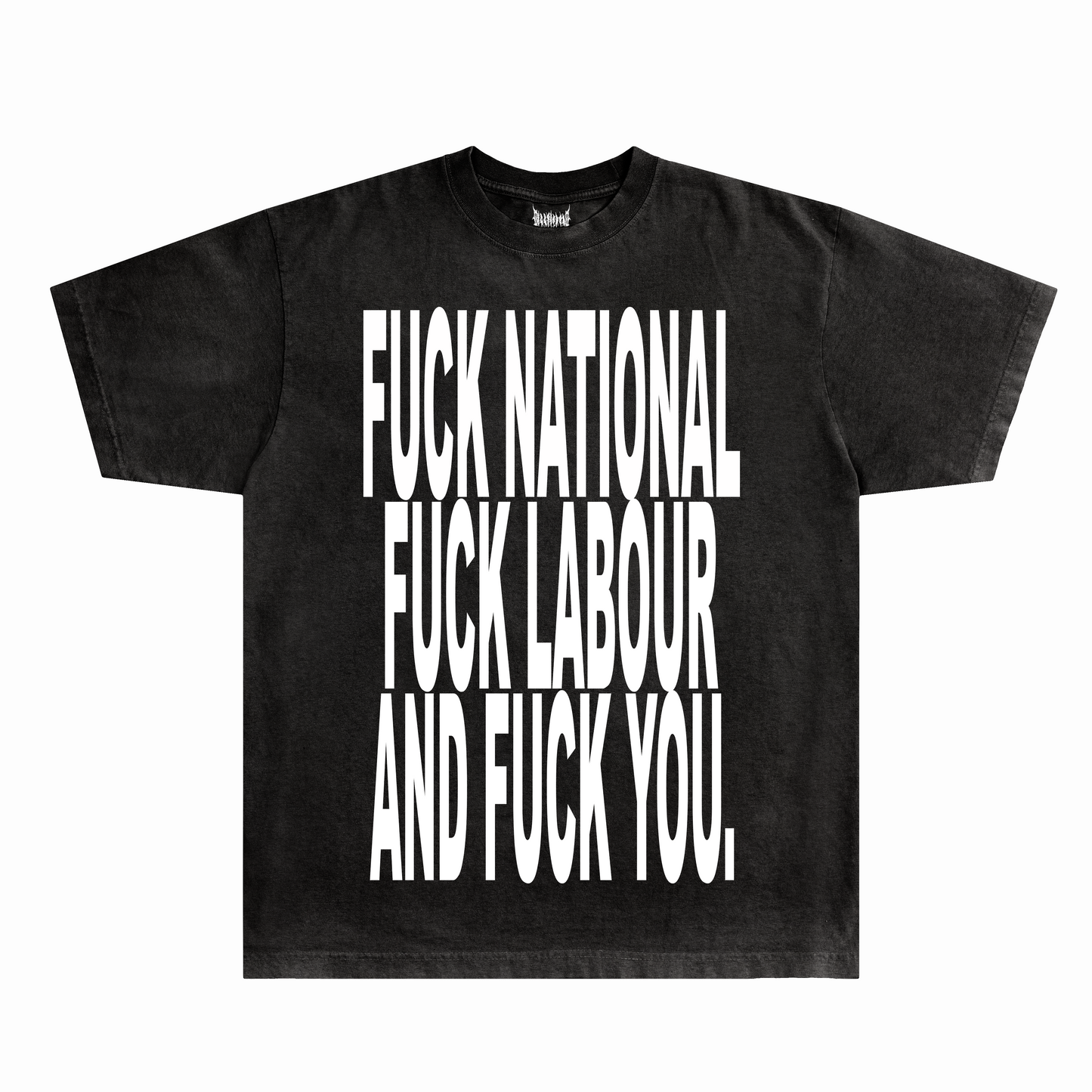 FUCK THE GOVERNMENT TEE - Black