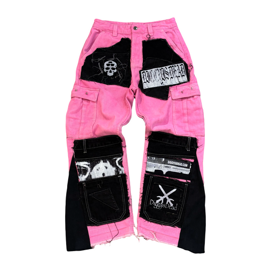 1/1 ‘’PINK ROT” Jeans - W30XL30
