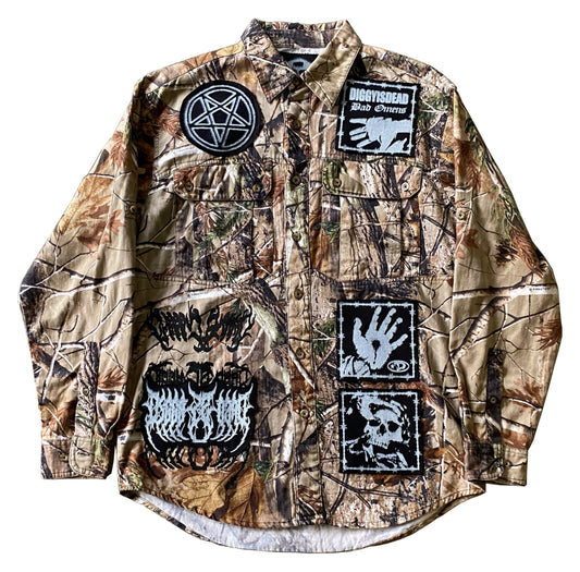 1of1 Real Tree Patchwork Flannel - Medium