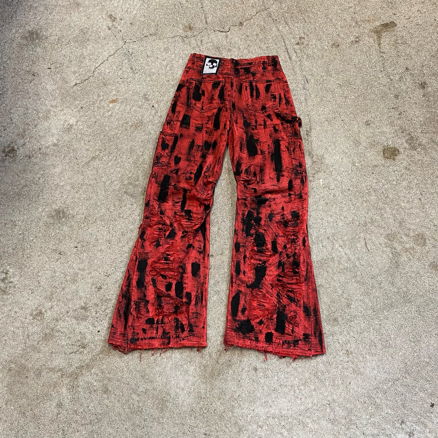 1/1 “Bloody Murder” Distressed Jeans - 27x30