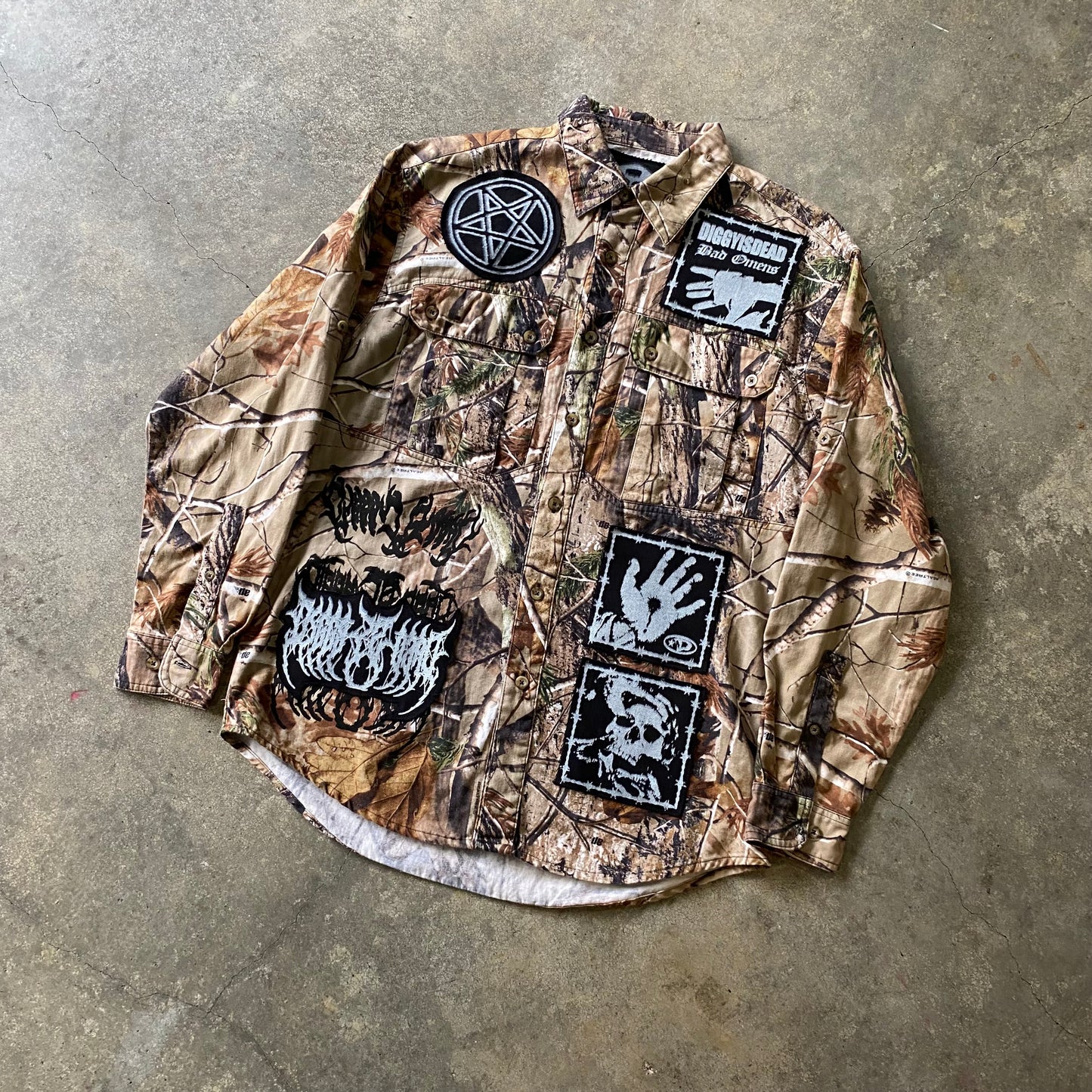 1of1 Real Tree Patchwork Flannel - Medium
