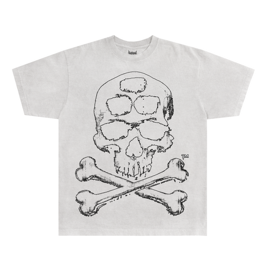 SKULLXBONES TEE - White