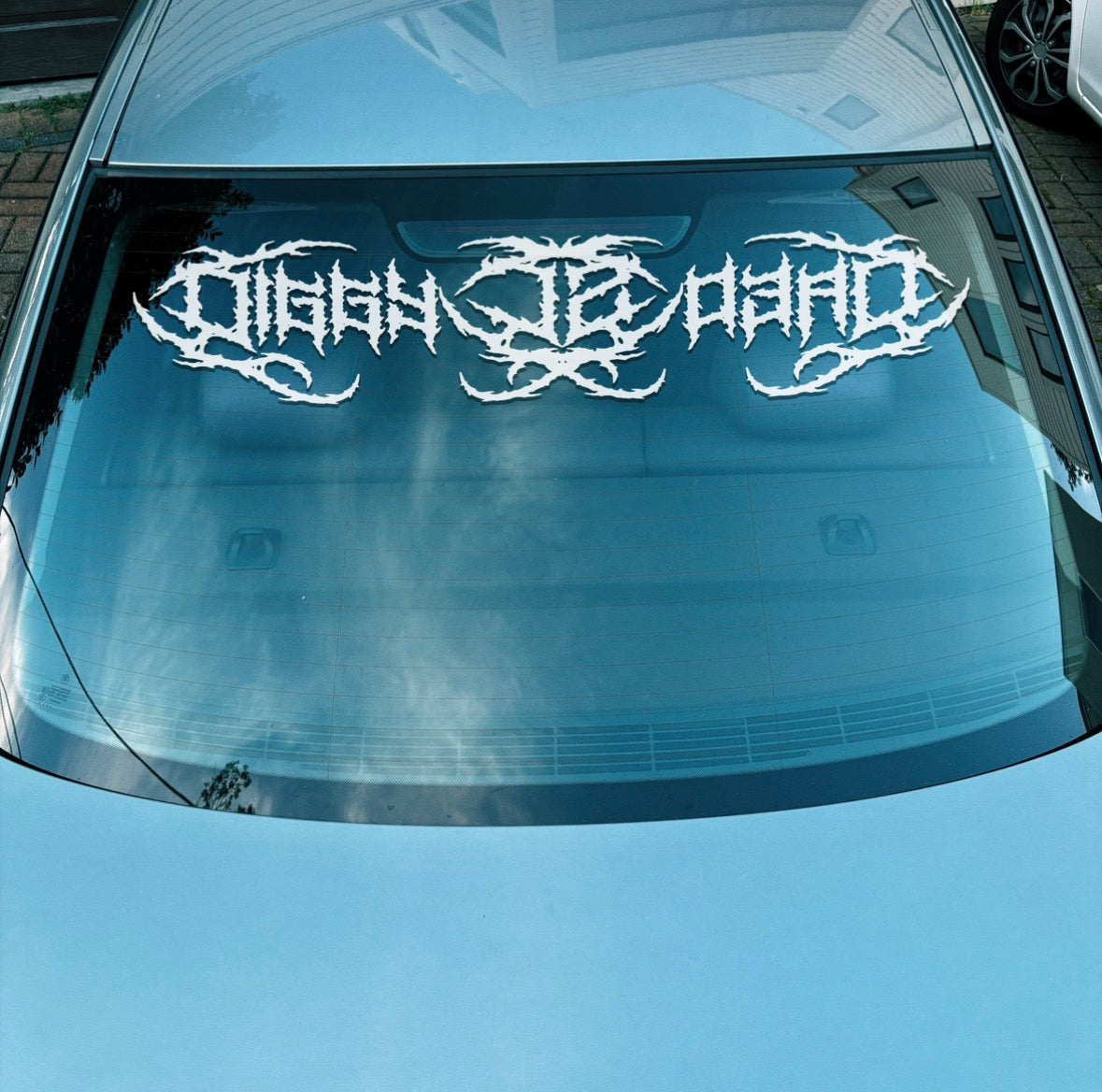 DIGGYISDEAD Windshield Banner
