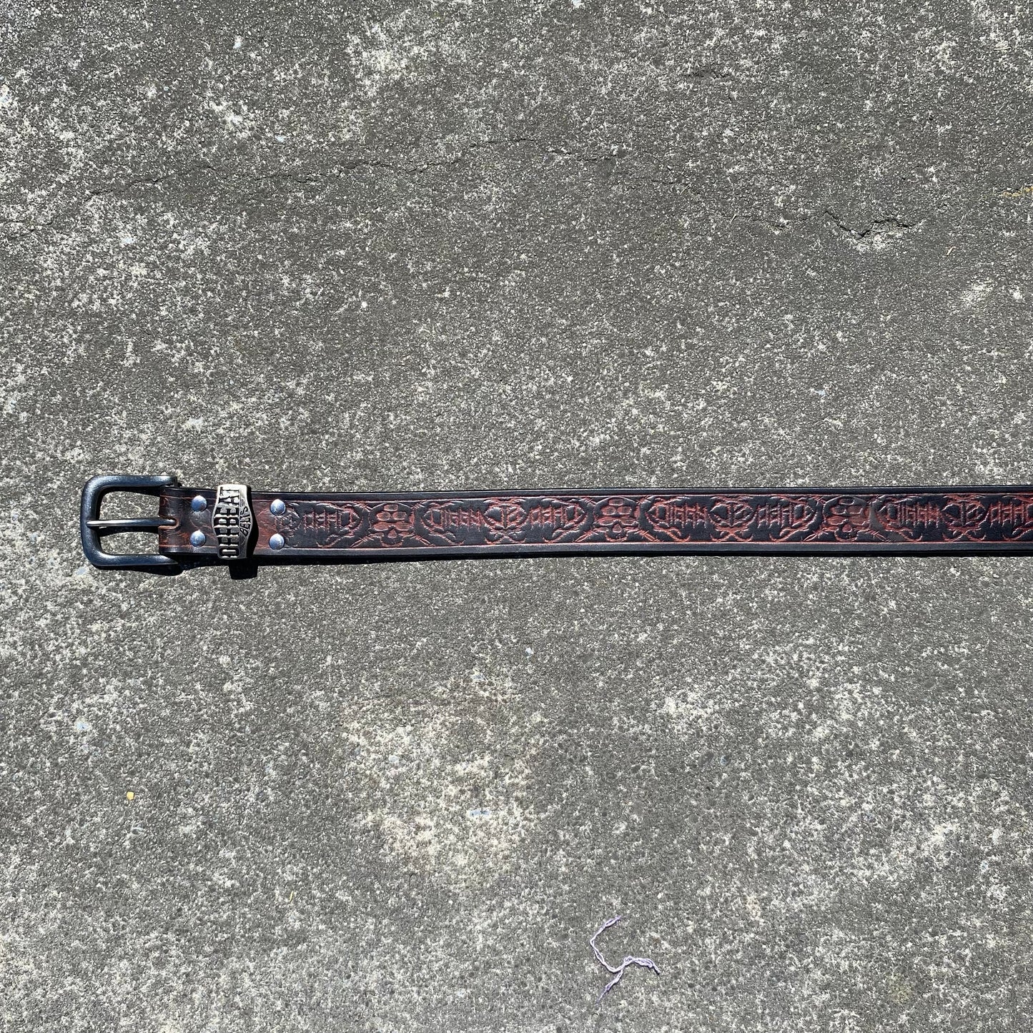 DEATH BY LEATHER - OFFBEAT X DIGGYISDEAD BELT