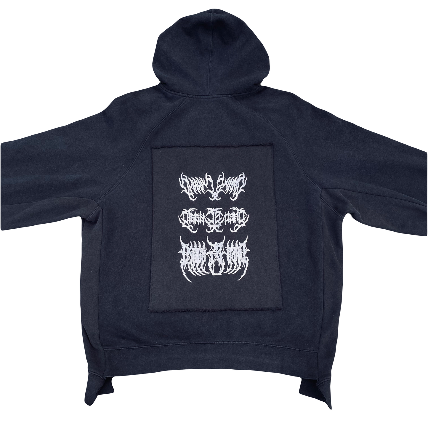 1/1 ‘Nothing’s Shocking’ Patchwork Hoodie - M