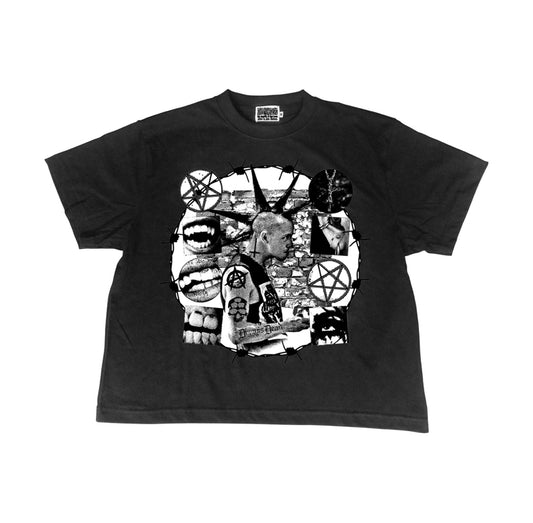 TEETH AND THORNS Tee - Black