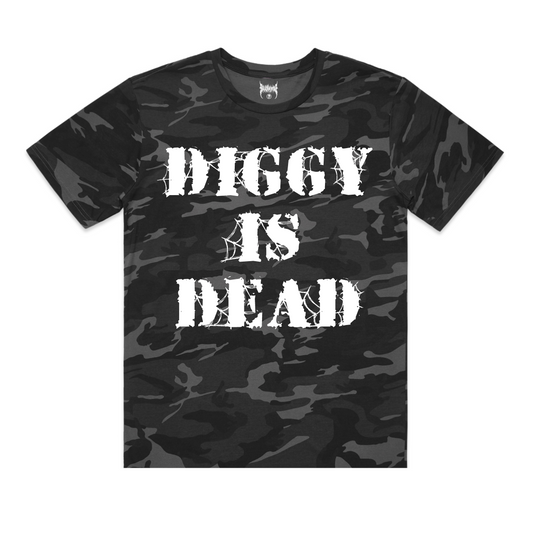 WEB LOGO TEE - Black Camo