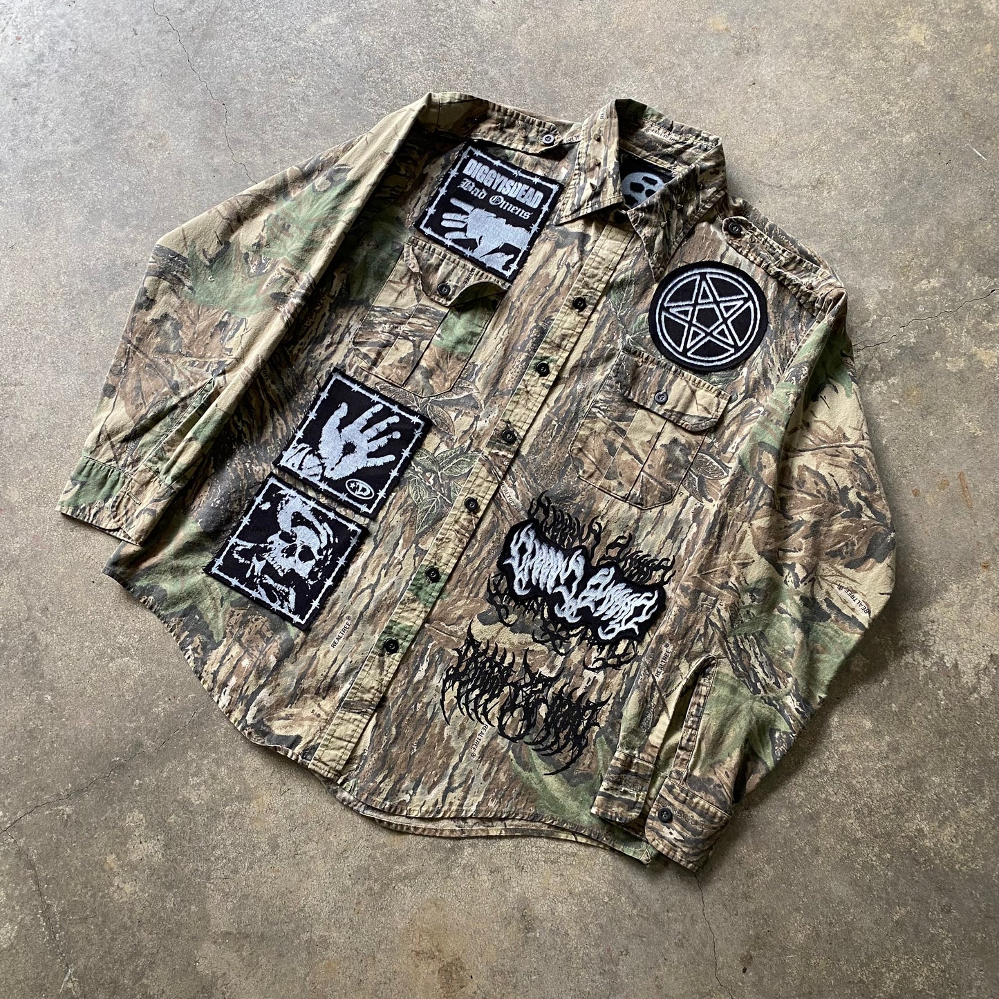 1of1 Real Tree Patchwork Flannel - Large