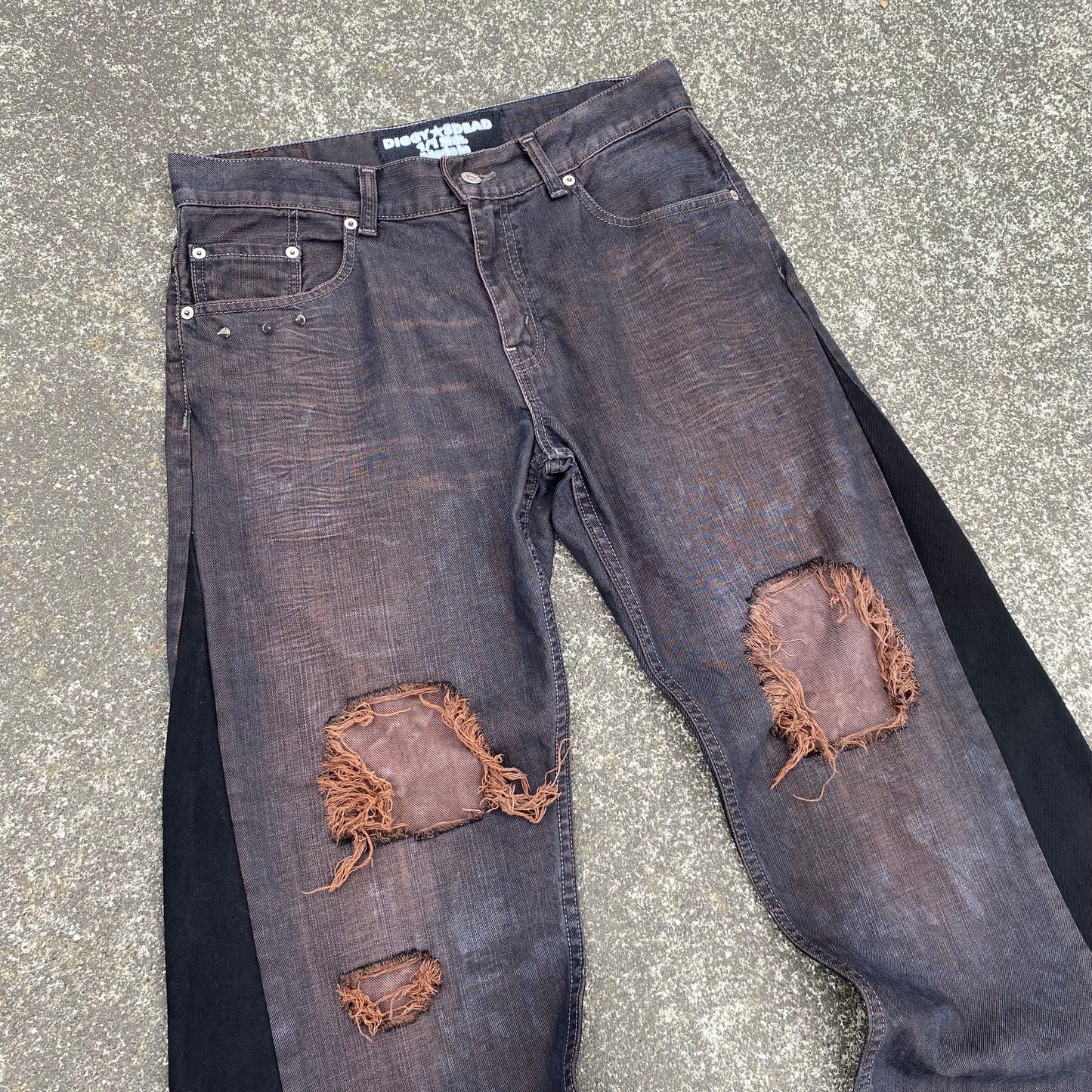 1/1 ‘Risen from the Grave’ Distressed Jeans - 33X34