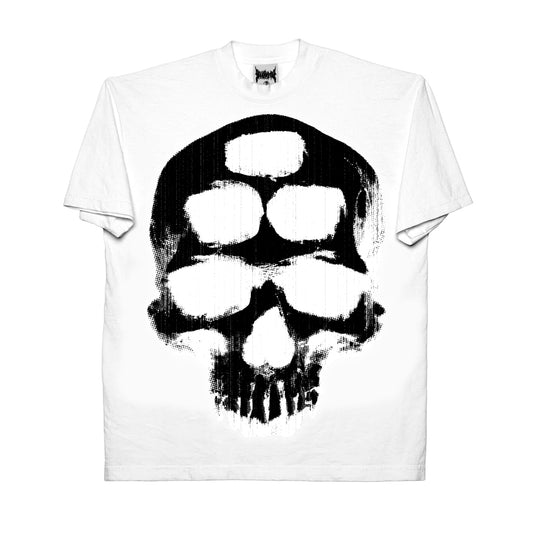 Skull Tee - White