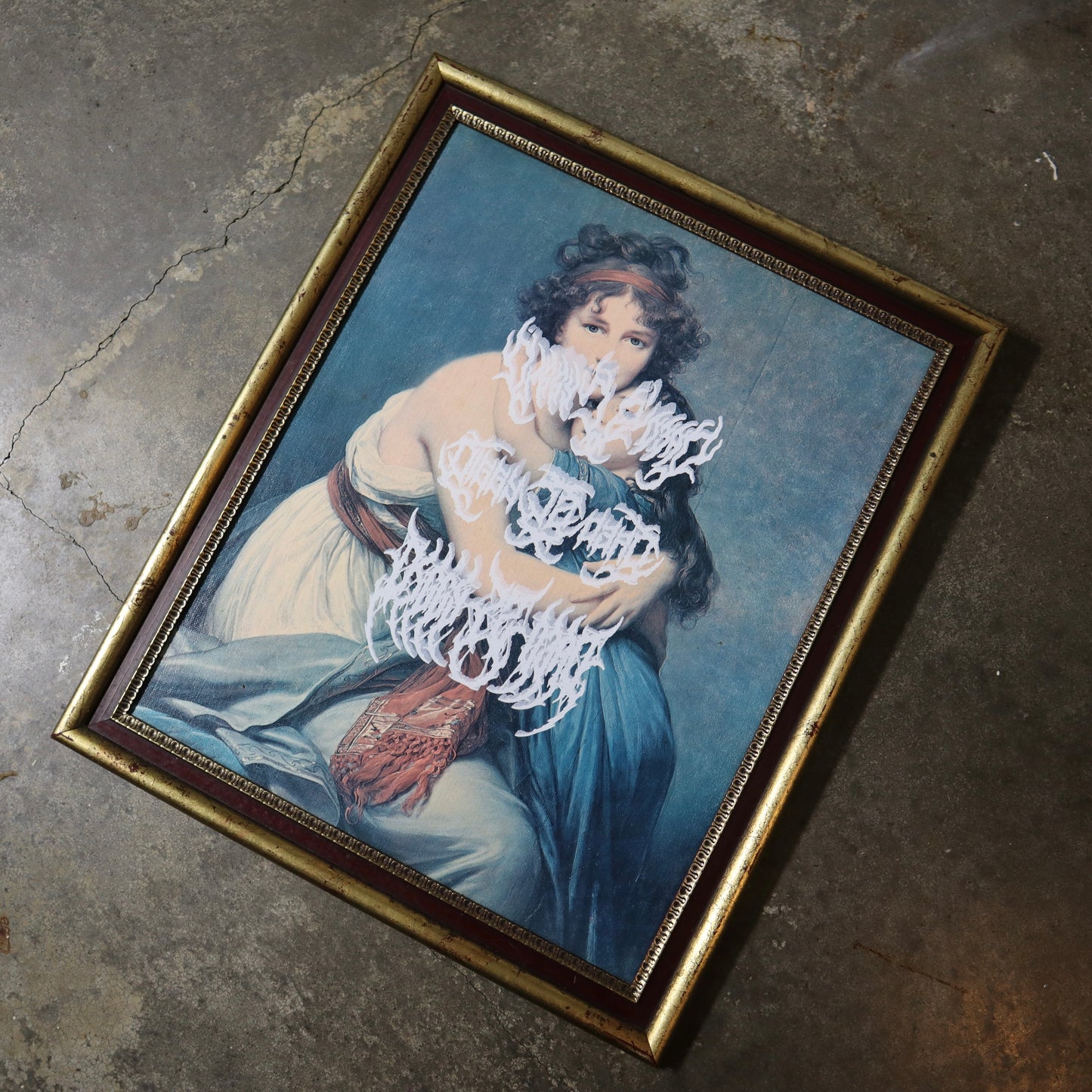 1of1 Vintage Painting
