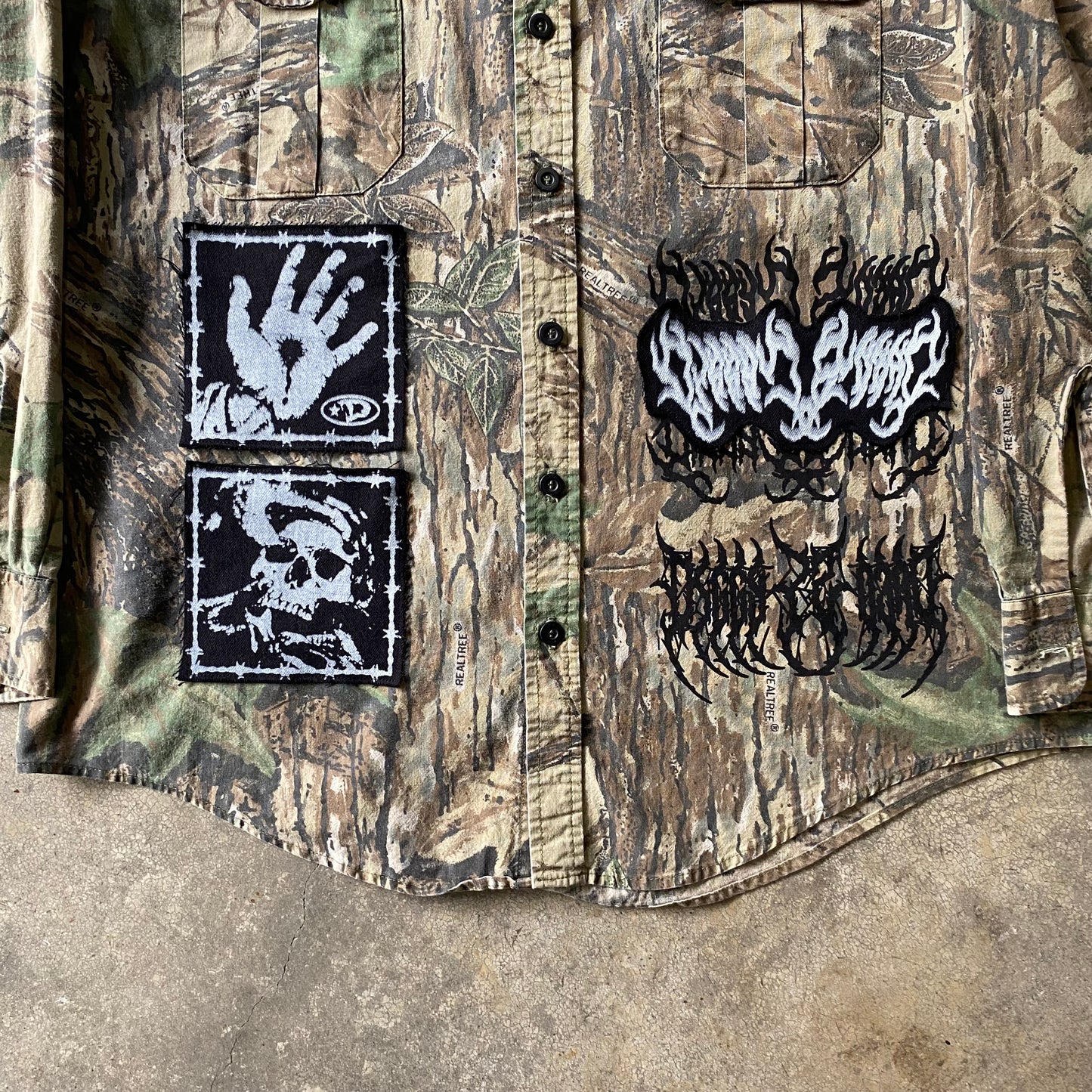 1of1 Real Tree Patchwork Flannel - Large