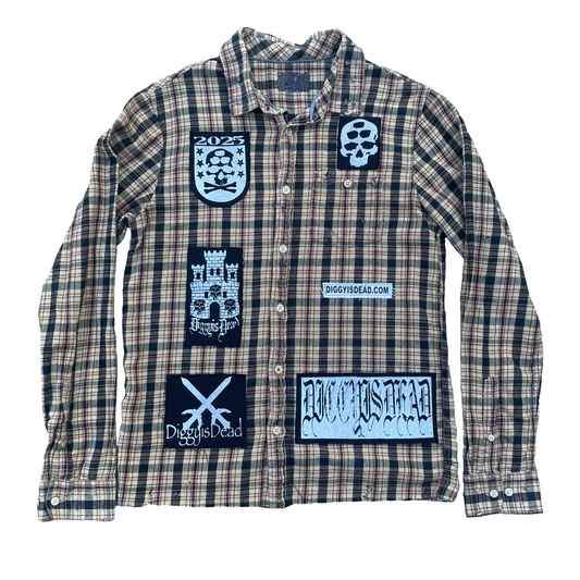 1of1 Patchwork Flannel - Cream