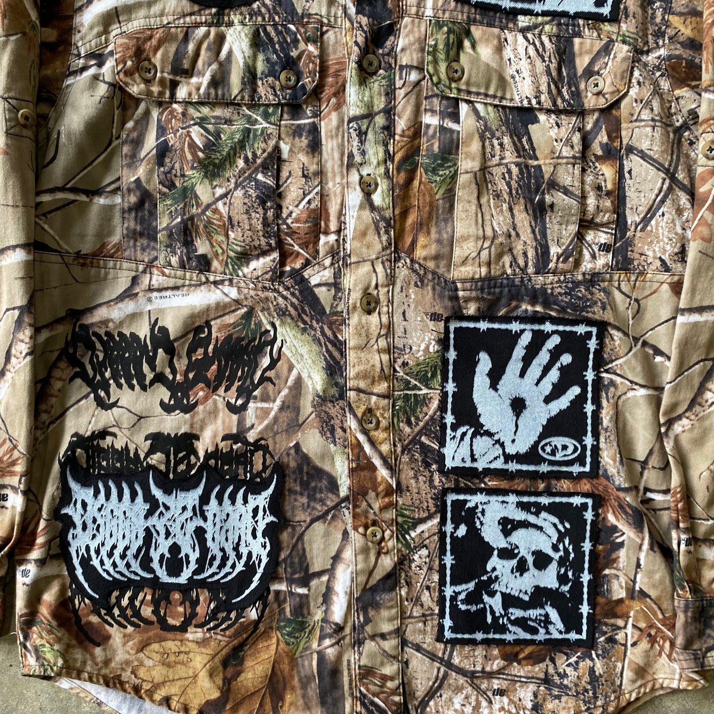 1of1 Real Tree Patchwork Flannel - Medium