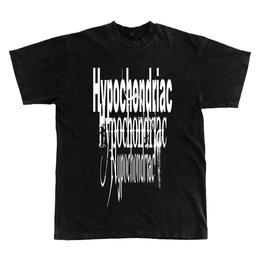 HYPOCHONDRIAC TEE - Black