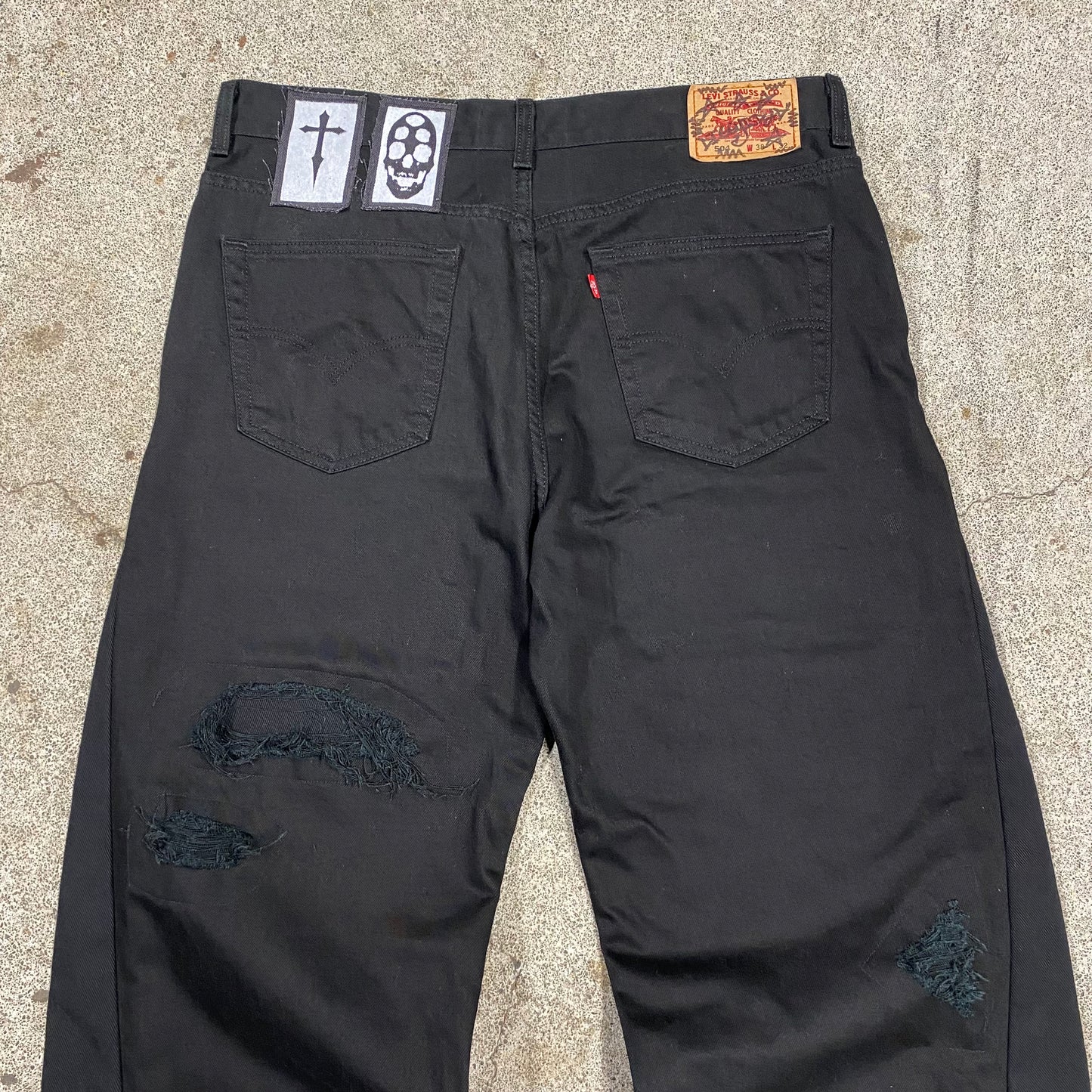 1/1 ‘Show me Gore’ Distressed Jeans - 38X32