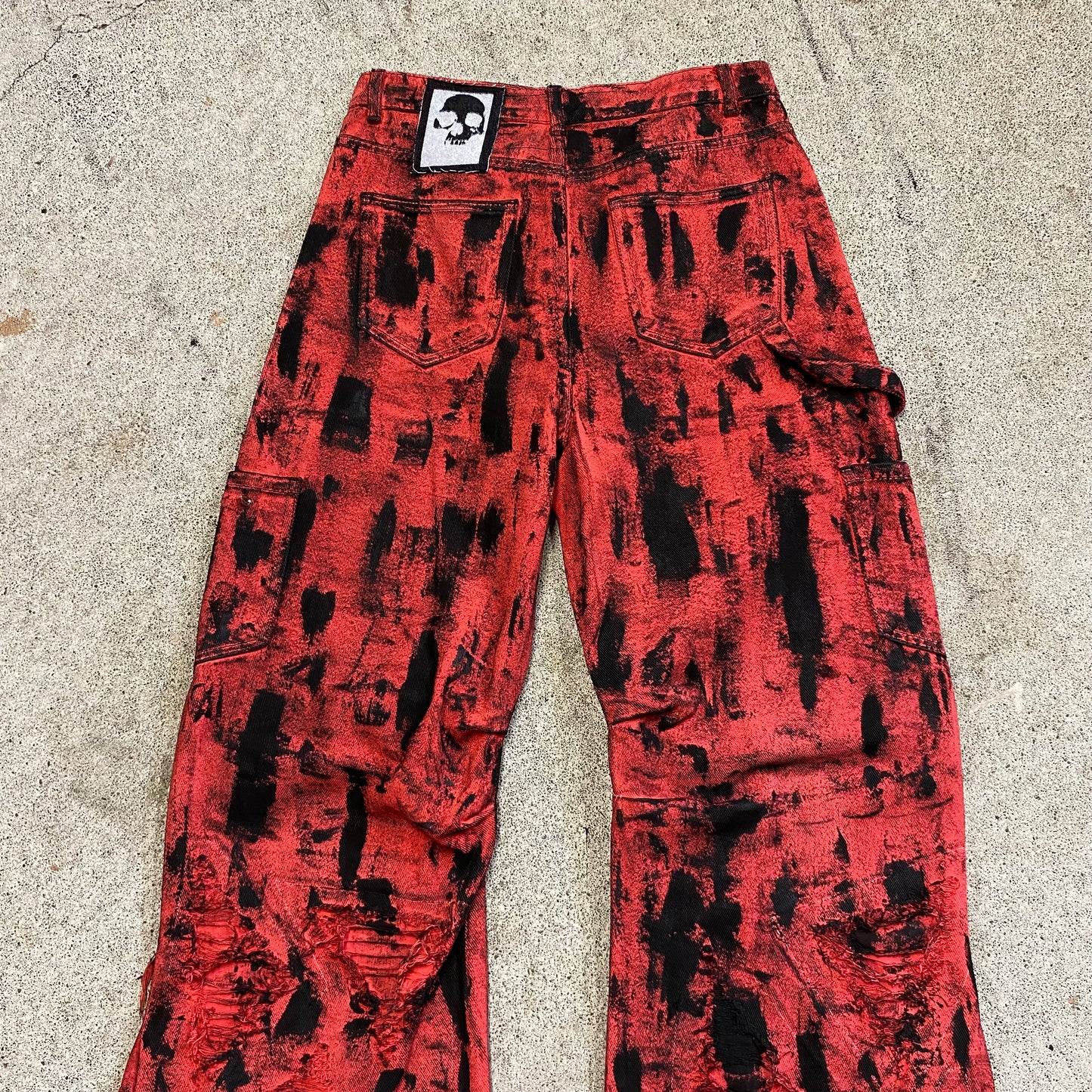 1/1 “Bloody Murder” Distressed Jeans - 27x30