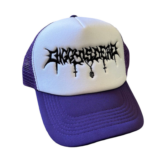 HALLOWEEN BASIC TRUCKER - White/Purp