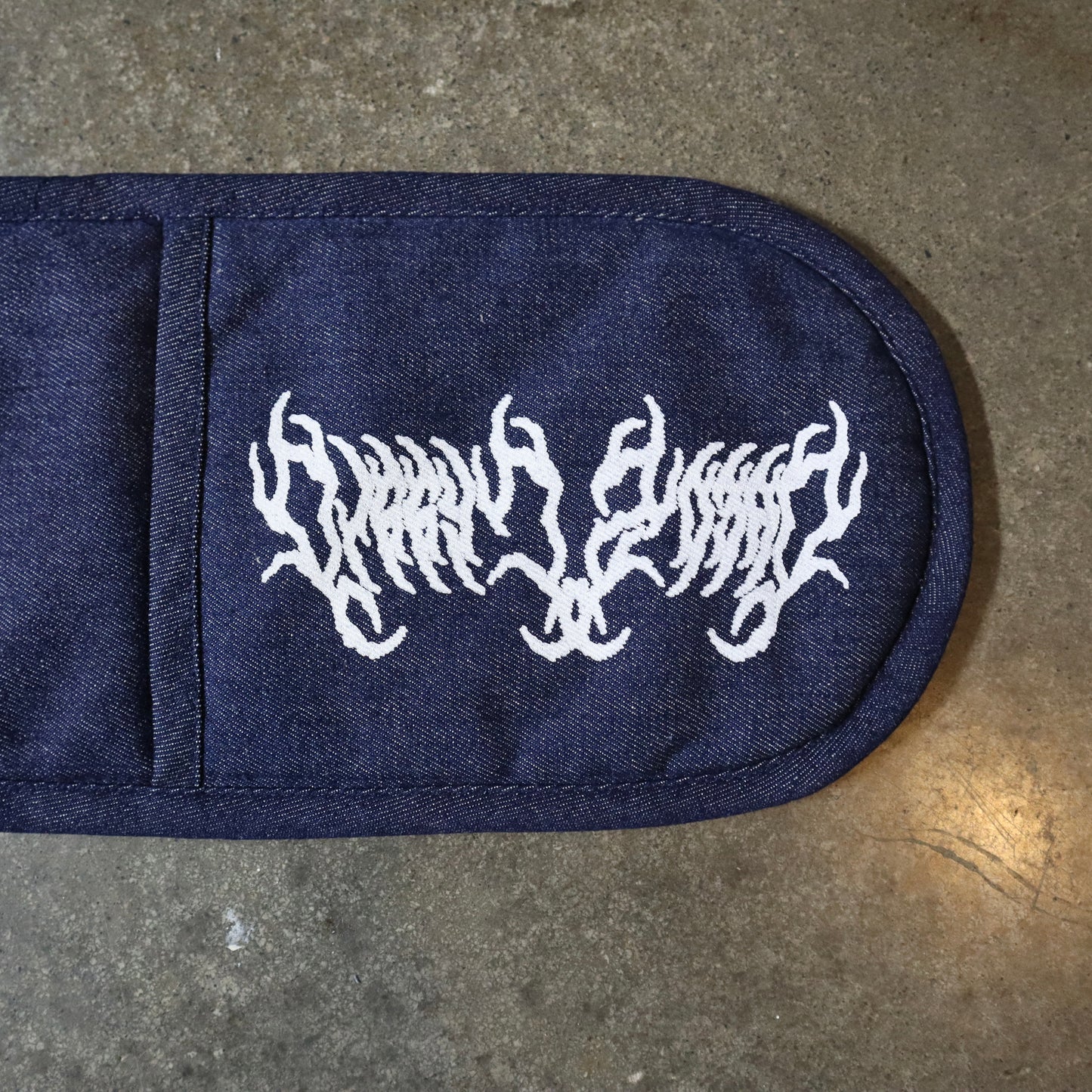 1of1 Denim Oven Mitts