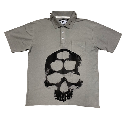 Spiked Skull Polo - M