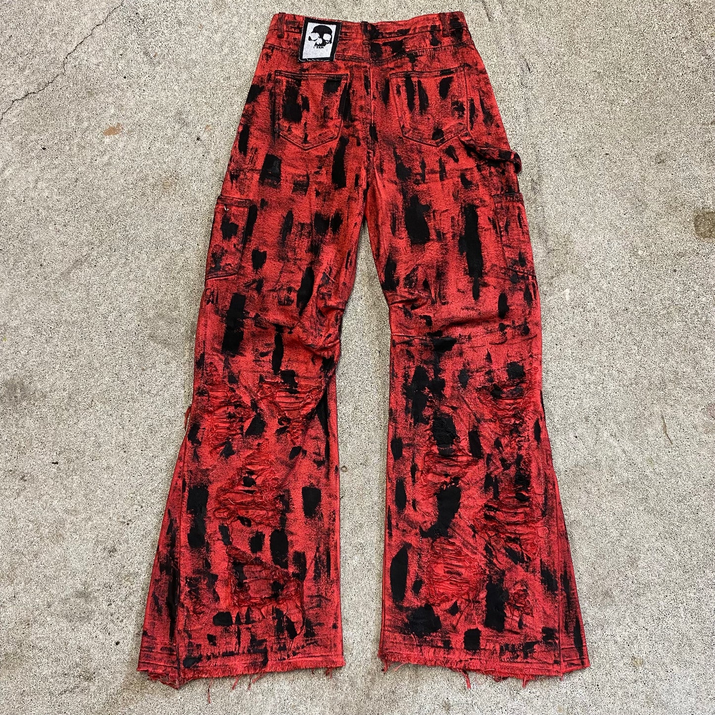 1/1 “Bloody Murder” Distressed Jeans - 27x30