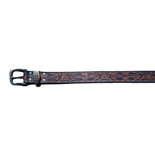 DEATH BY LEATHER - OFFBEAT X DIGGYISDEAD BELT