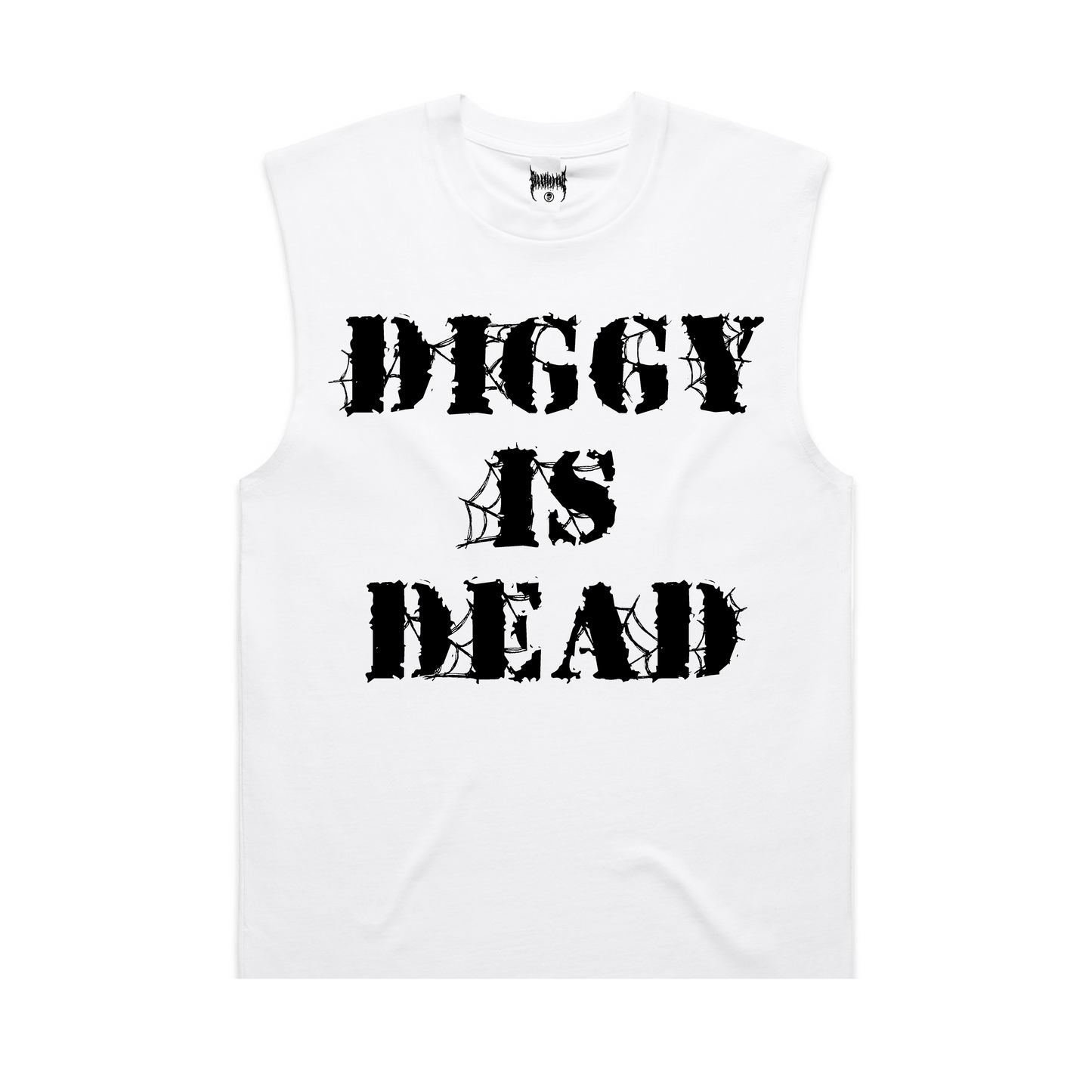 WEB LOGO TANK TEE - White