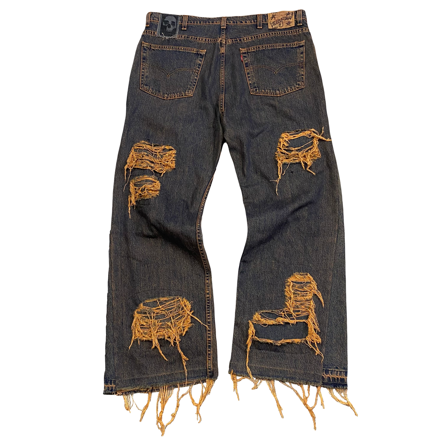 1/1 “My Jeans are Rusty” Distressed Jeans - 40X32