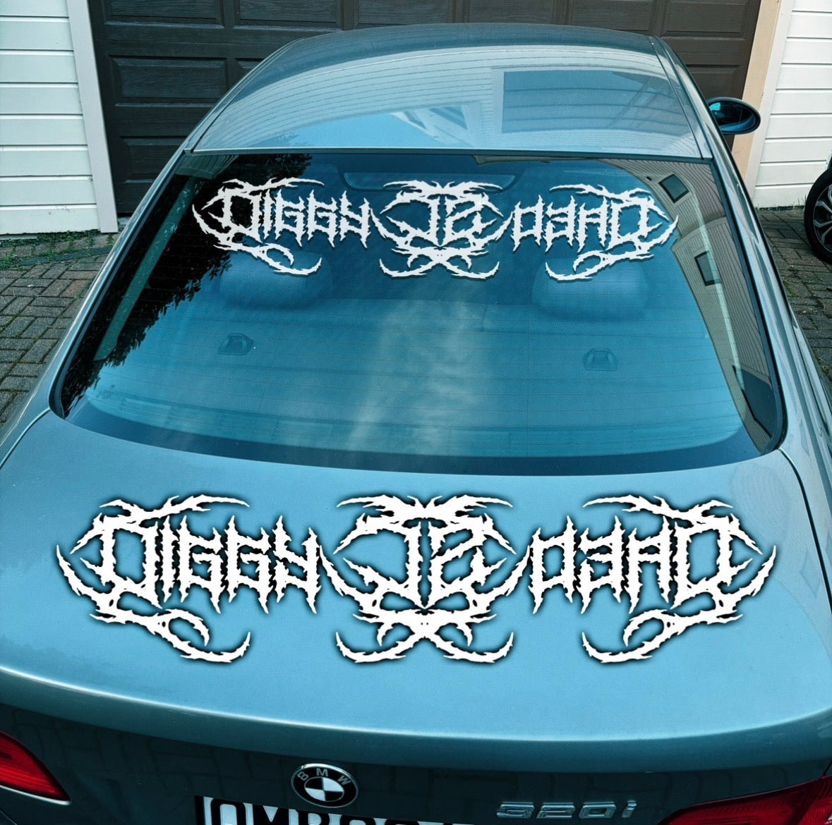 DIGGYISDEAD Windshield Banner