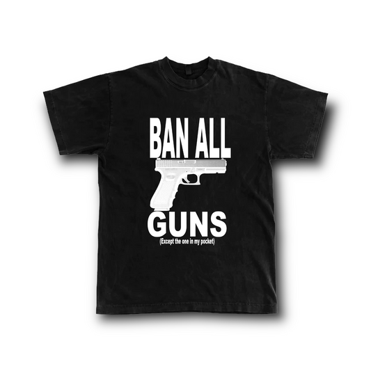 Ban all Guns Tee - Black