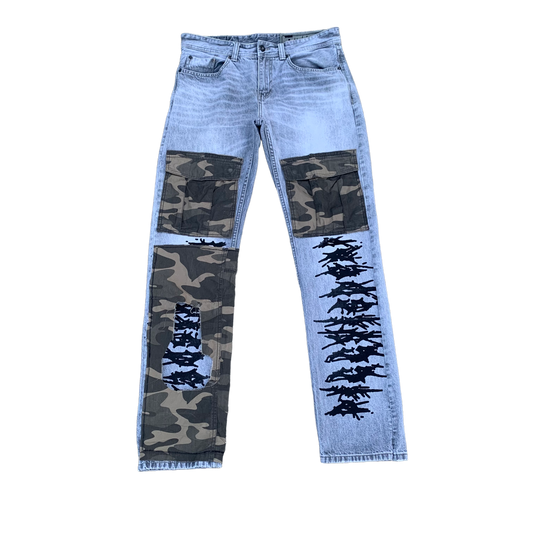 1/1 Diggy Logo Army Jeans