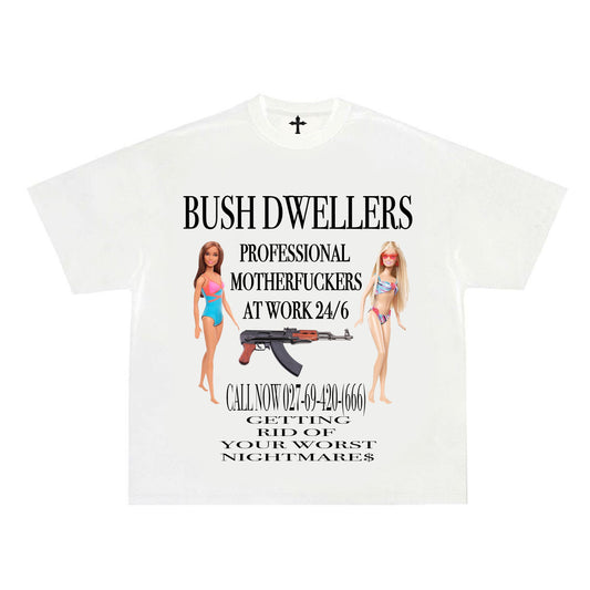 BUSH DWELLERS Tee - White