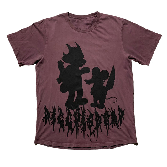 1/1 “BACK UP!” Maroon tshirt - L