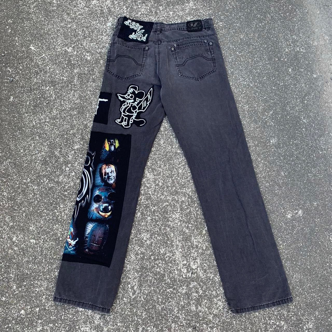 1 1 Slipknot Custom Jeans 32x32